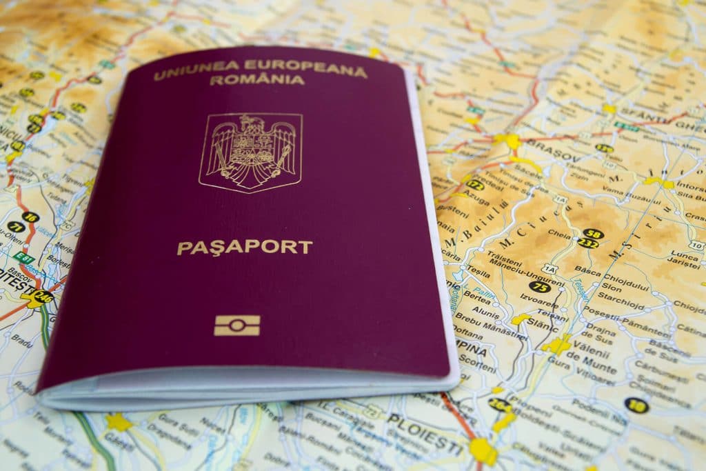 דרכון רומני אירופאי
